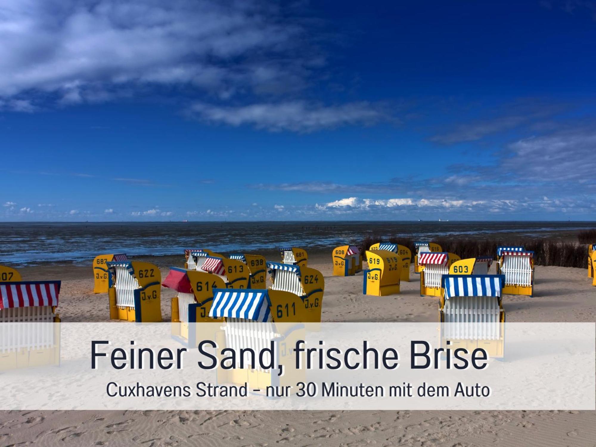 "Bremerhaven-Langen" In Geestland-Langen - Modern Eingerichtete Fewo Mit Garten, Wlan & Parkplatz - Ruhig & Stadtnah Exteriér fotografie